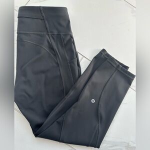 Lululemon Time to Sweat high rise crop 23” leggings pant